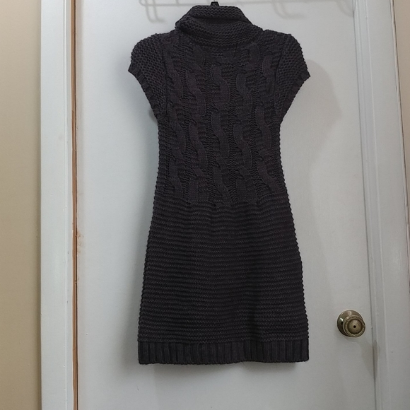 Purple sweater dress, Sz M - Picture 2 of 4